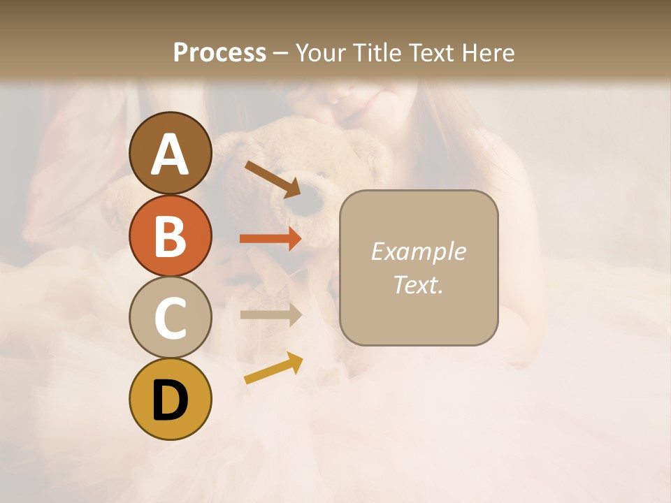 Love Princess Baby PowerPoint Template