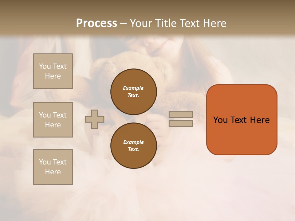 Love Princess Baby PowerPoint Template