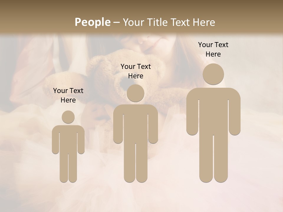 Love Princess Baby PowerPoint Template