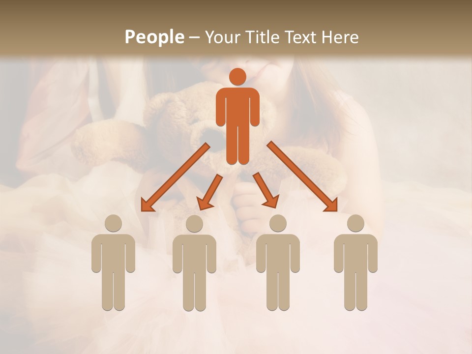 Love Princess Baby PowerPoint Template