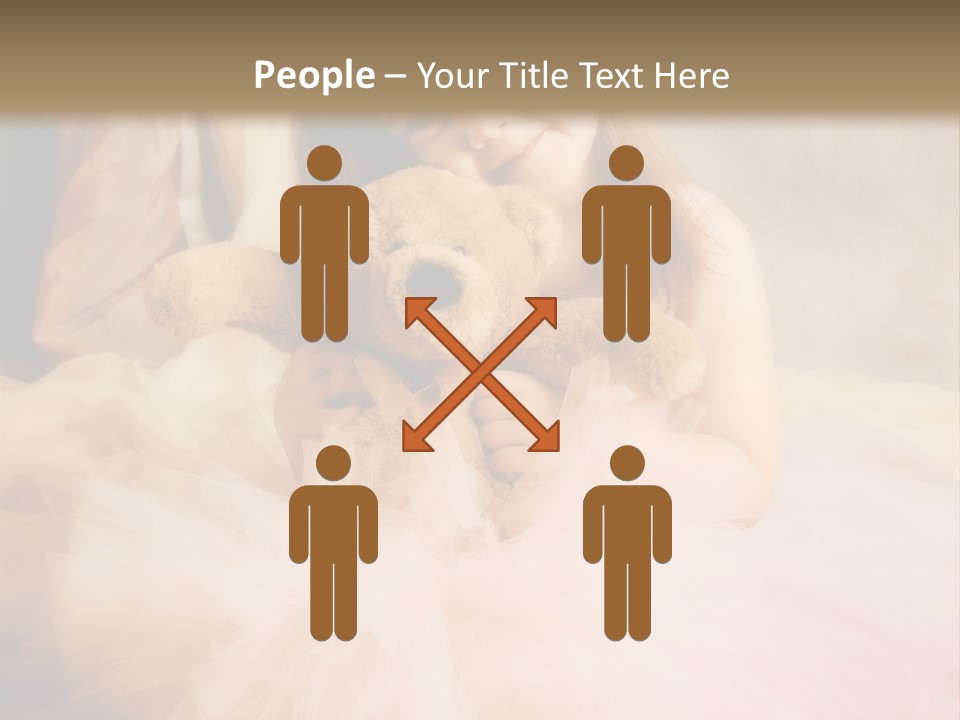 Love Princess Baby PowerPoint Template