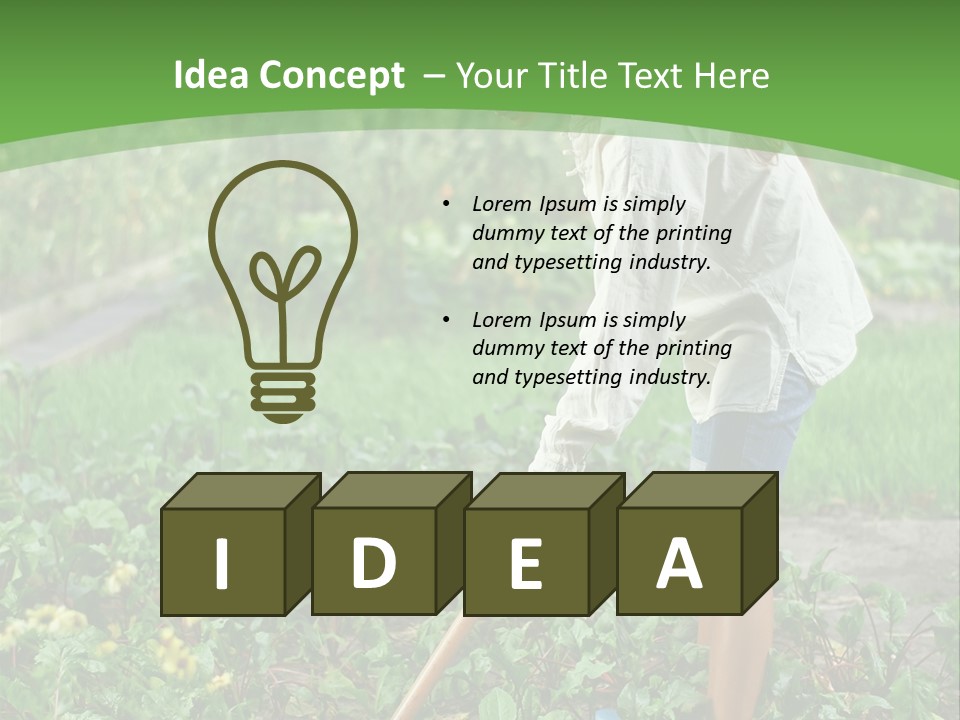 Tool Young Work PowerPoint Template