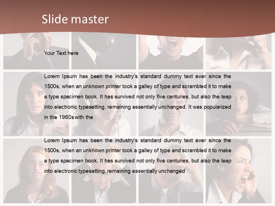 Success  Scream PowerPoint Template