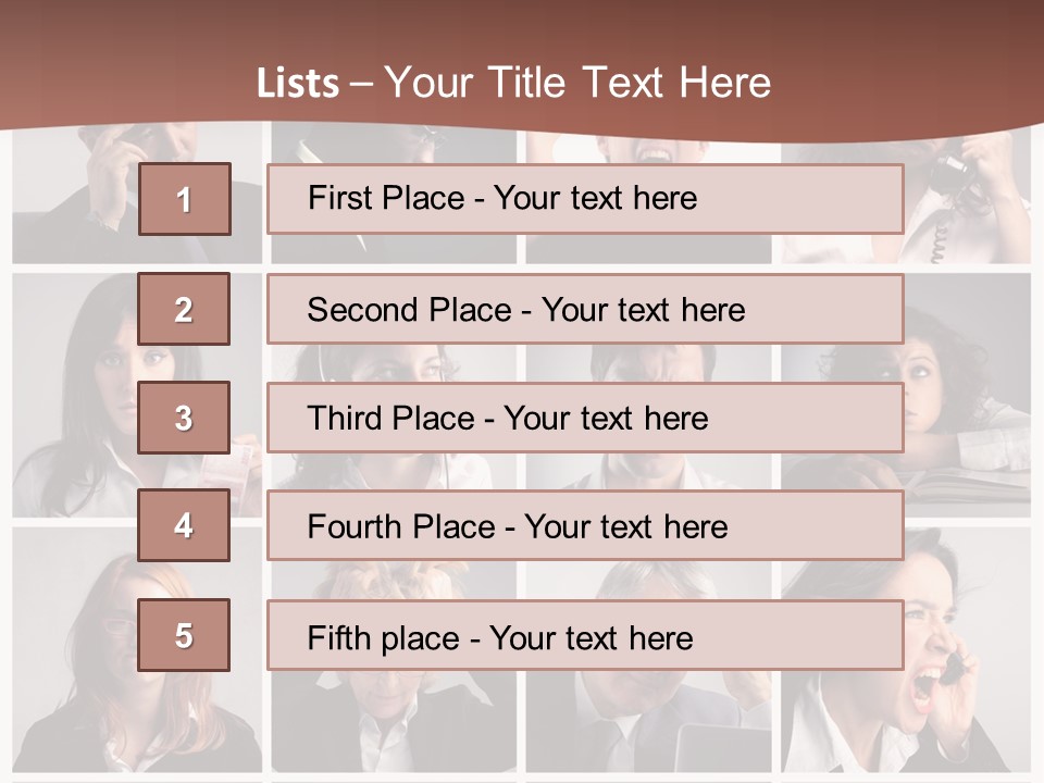 Success  Scream PowerPoint Template