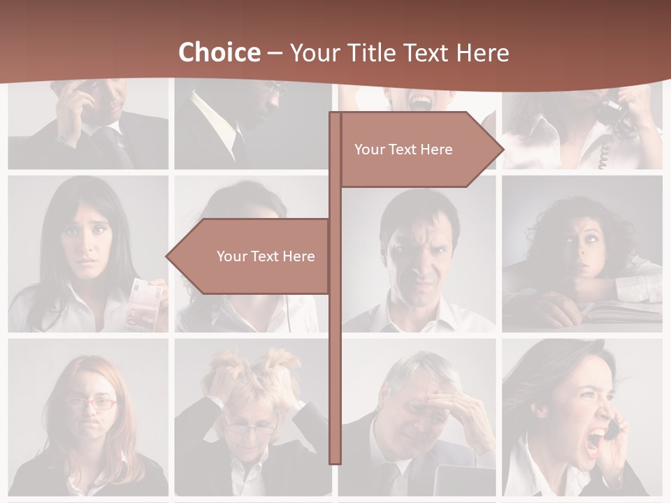 Success  Scream PowerPoint Template