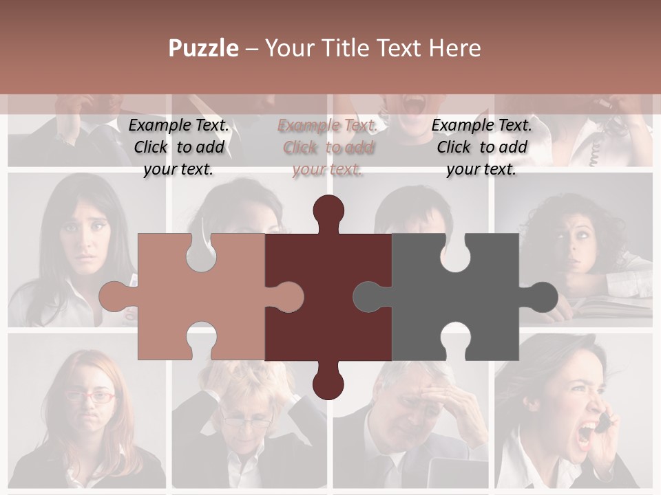 Boredom  Suicide PowerPoint Template