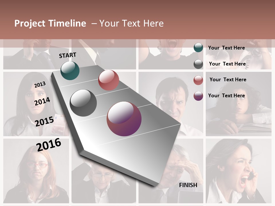 Boredom  Suicide PowerPoint Template