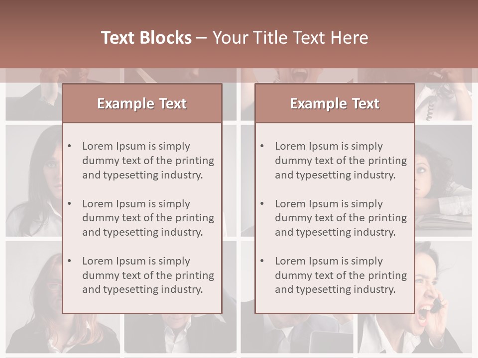 Boredom  Suicide PowerPoint Template