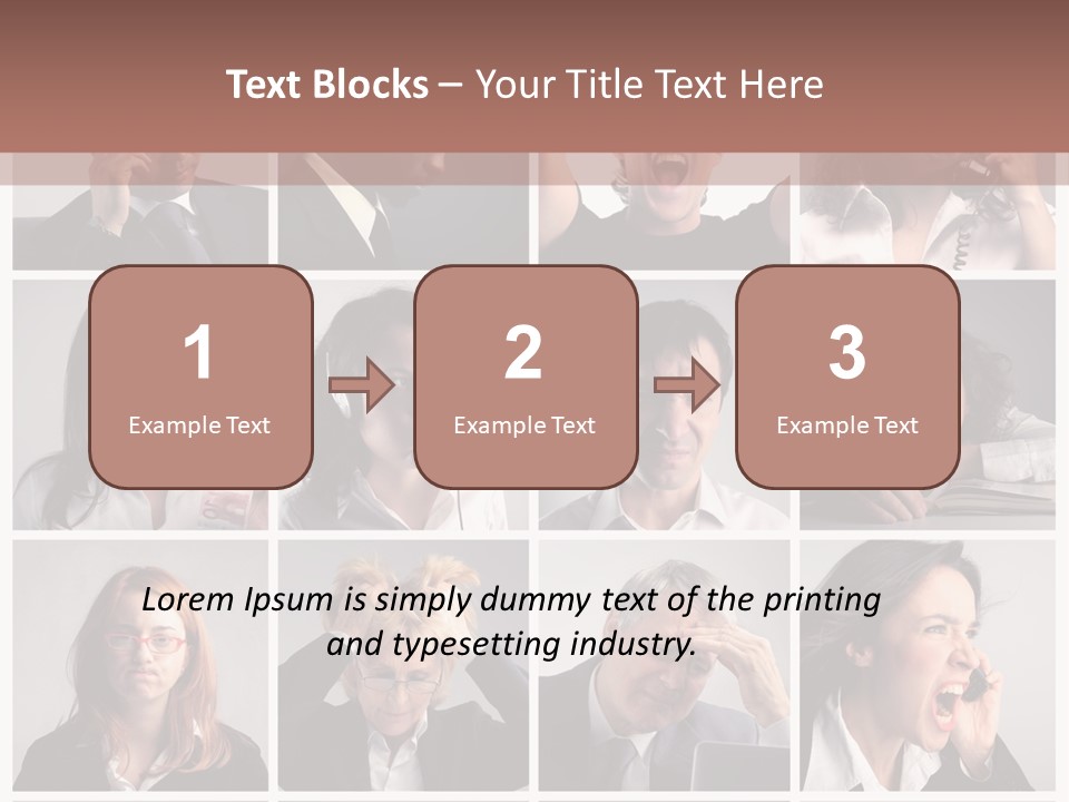 Boredom  Suicide PowerPoint Template