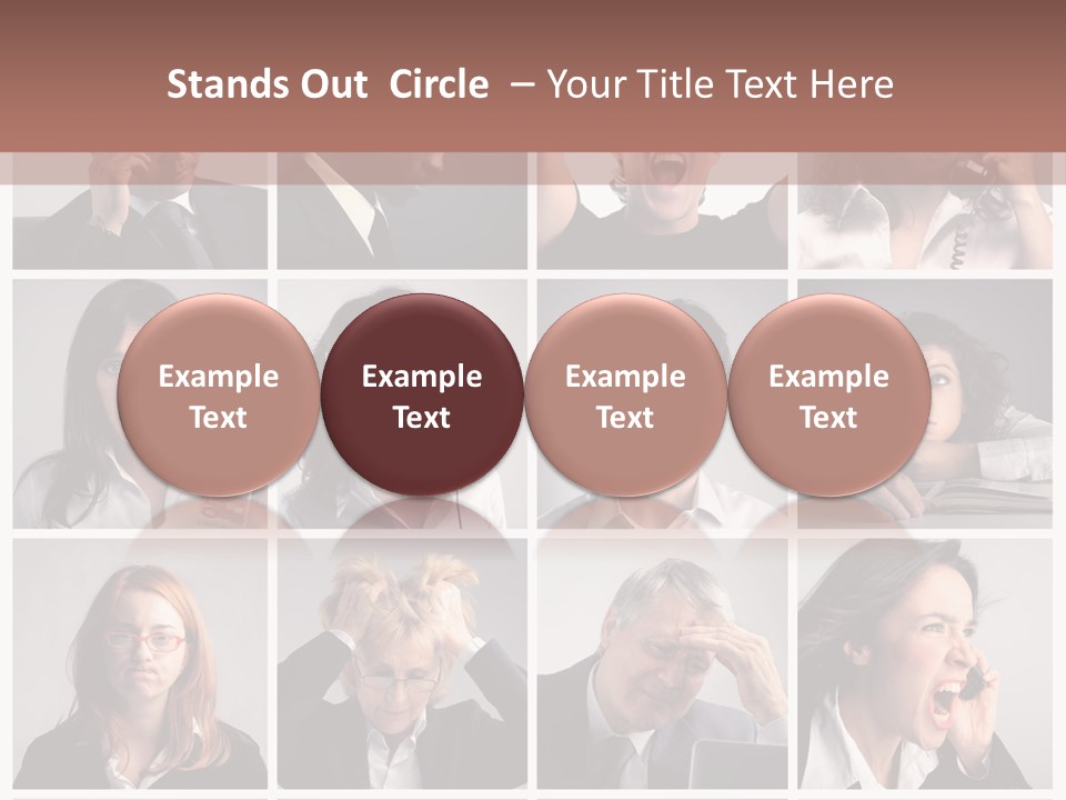 Boredom  Suicide PowerPoint Template