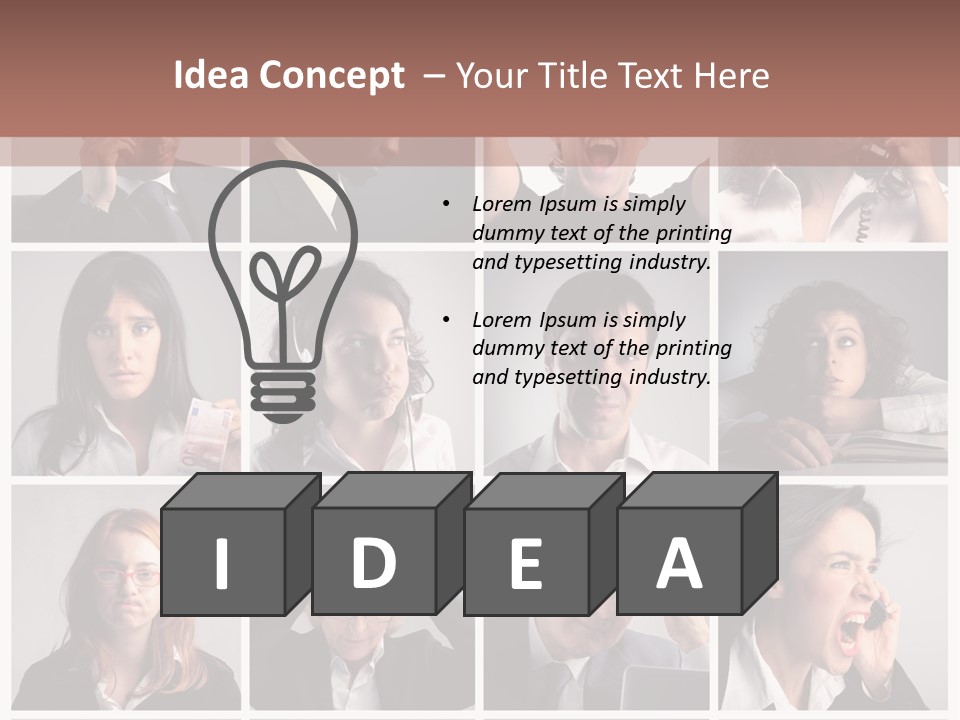 Boredom  Suicide PowerPoint Template