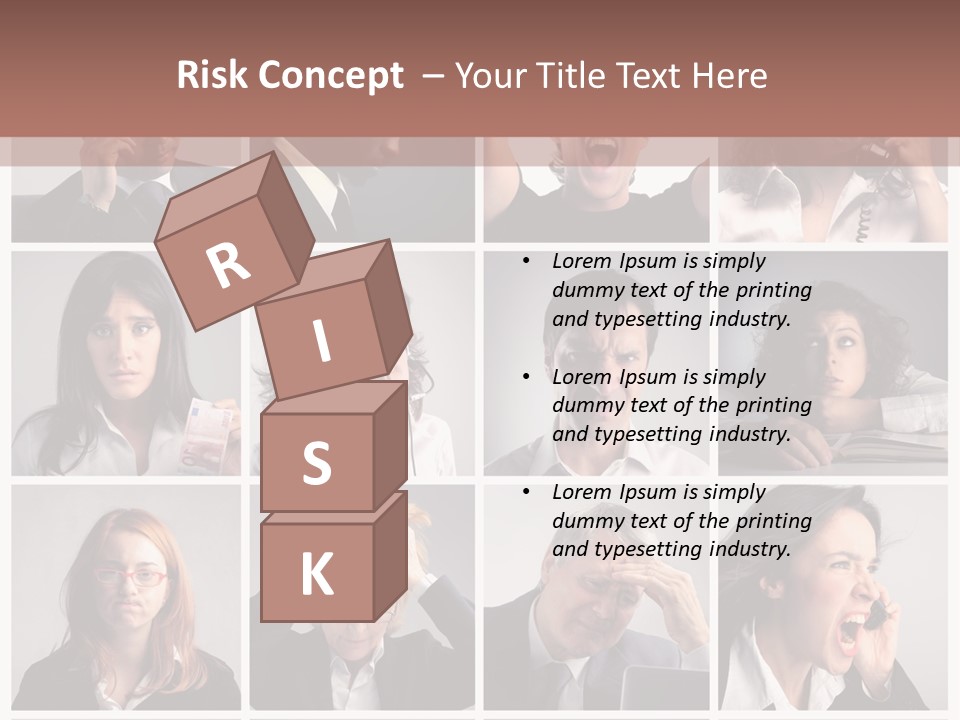 Boredom  Suicide PowerPoint Template