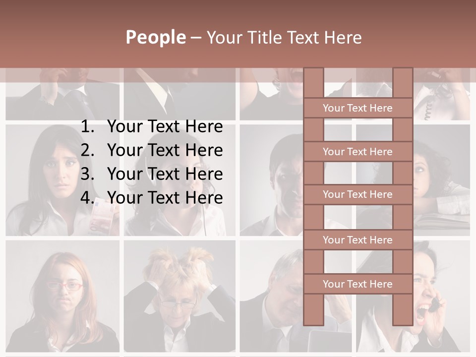 Boredom  Suicide PowerPoint Template