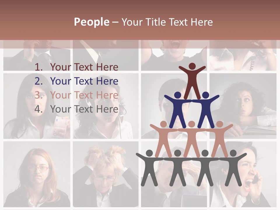 Boredom  Suicide PowerPoint Template