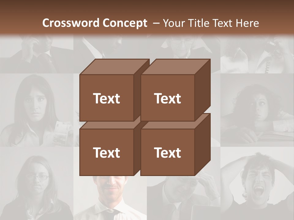 People Staff Man PowerPoint Template