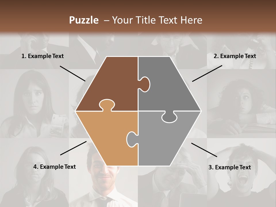 People Staff Man PowerPoint Template