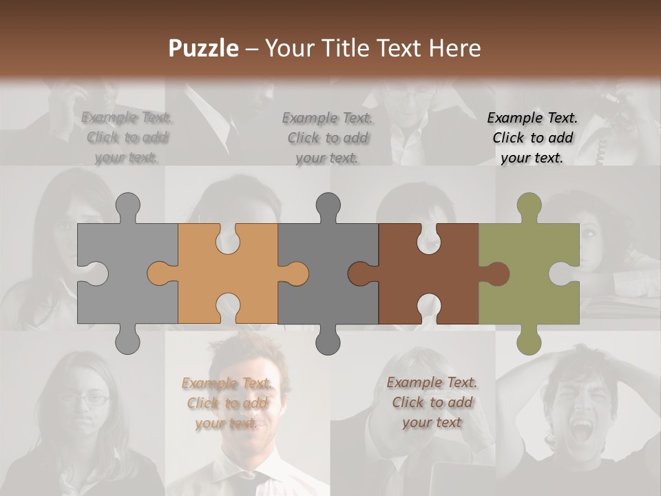 People Staff Man PowerPoint Template