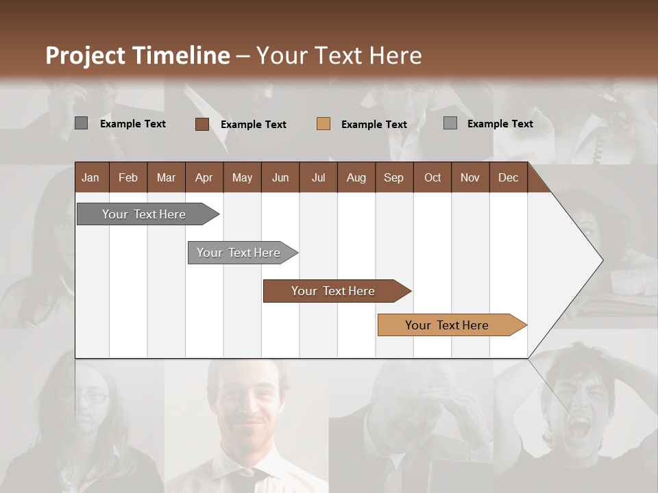 People Staff Man PowerPoint Template