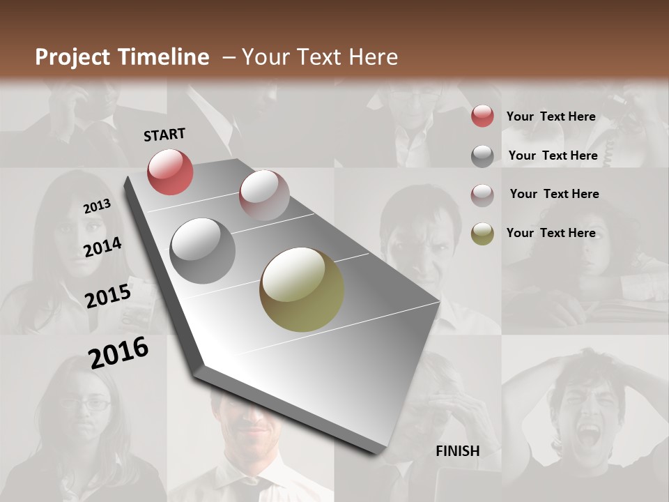 People Staff Man PowerPoint Template