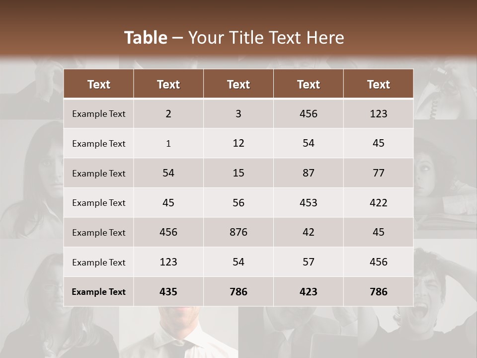 People Staff Man PowerPoint Template