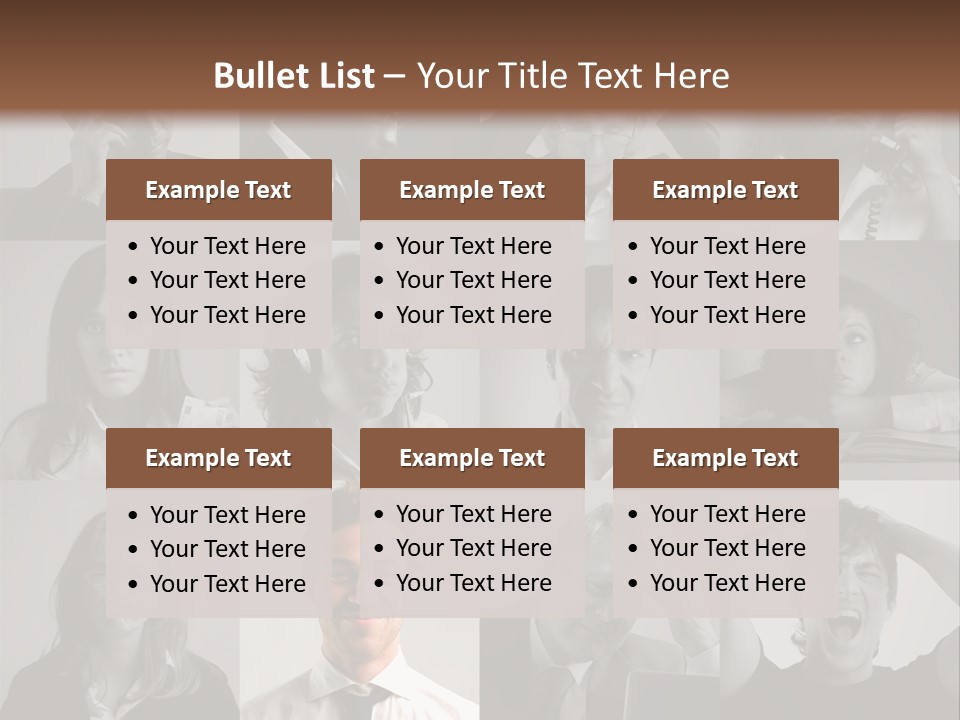 People Staff Man PowerPoint Template