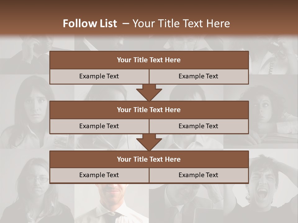 People Staff Man PowerPoint Template