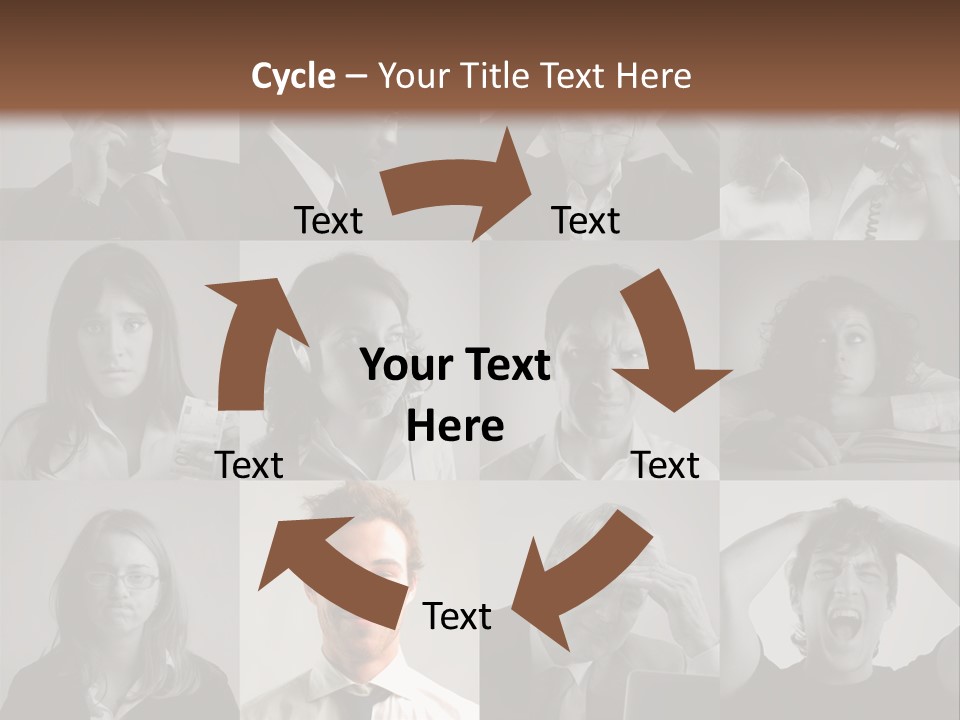 People Staff Man PowerPoint Template