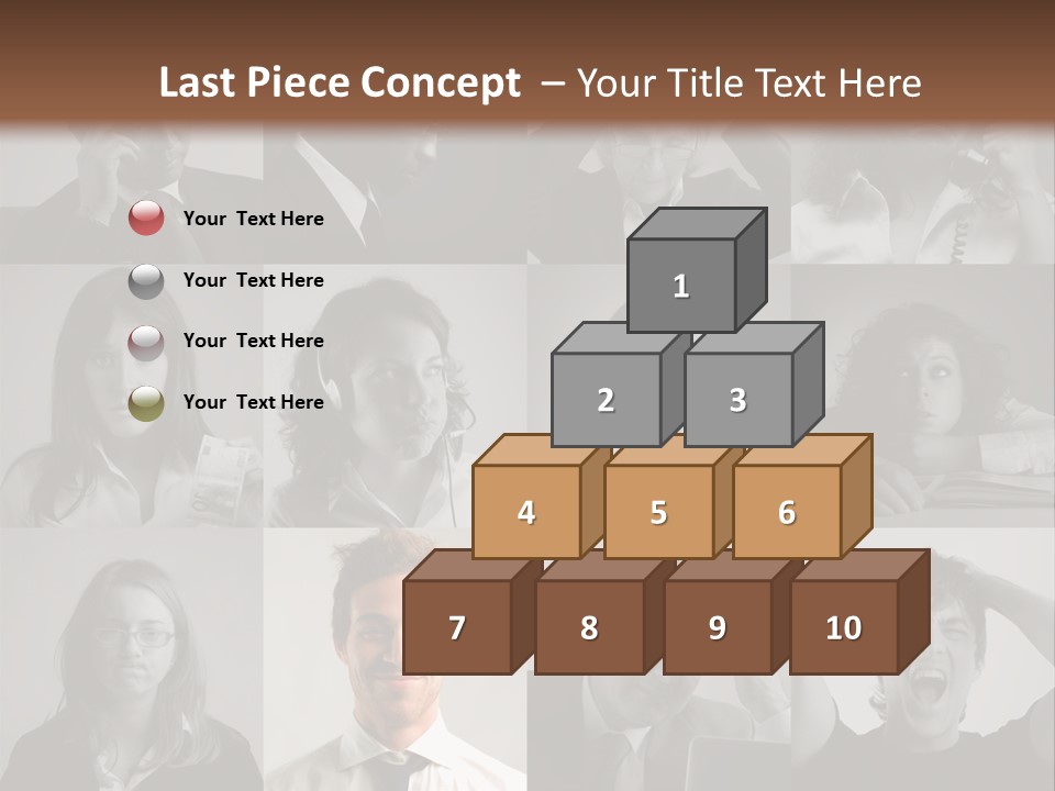 People Staff Man PowerPoint Template