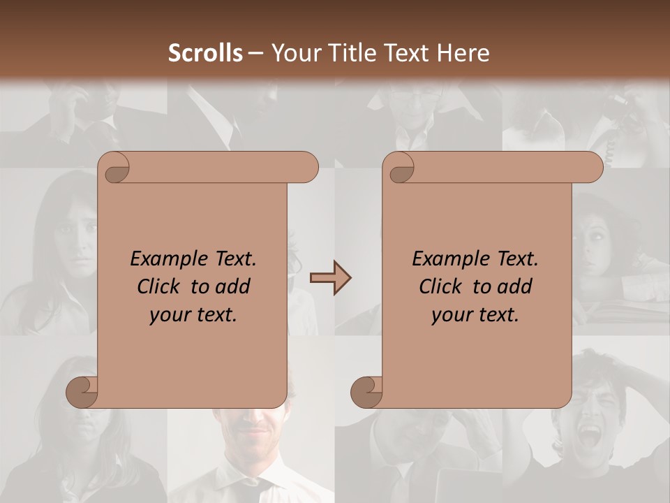 People Staff Man PowerPoint Template