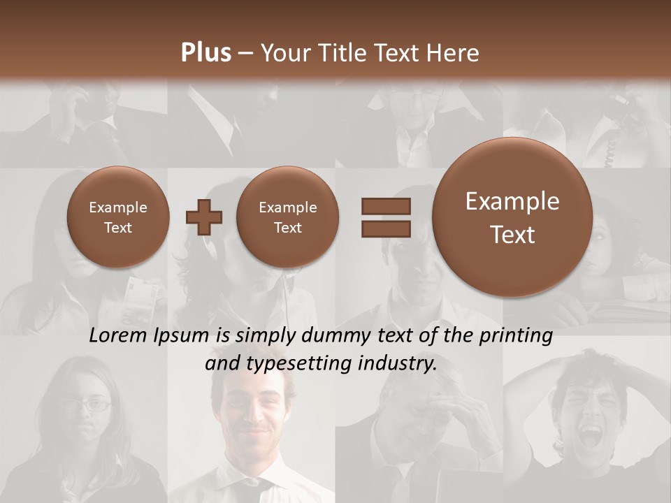 People Staff Man PowerPoint Template