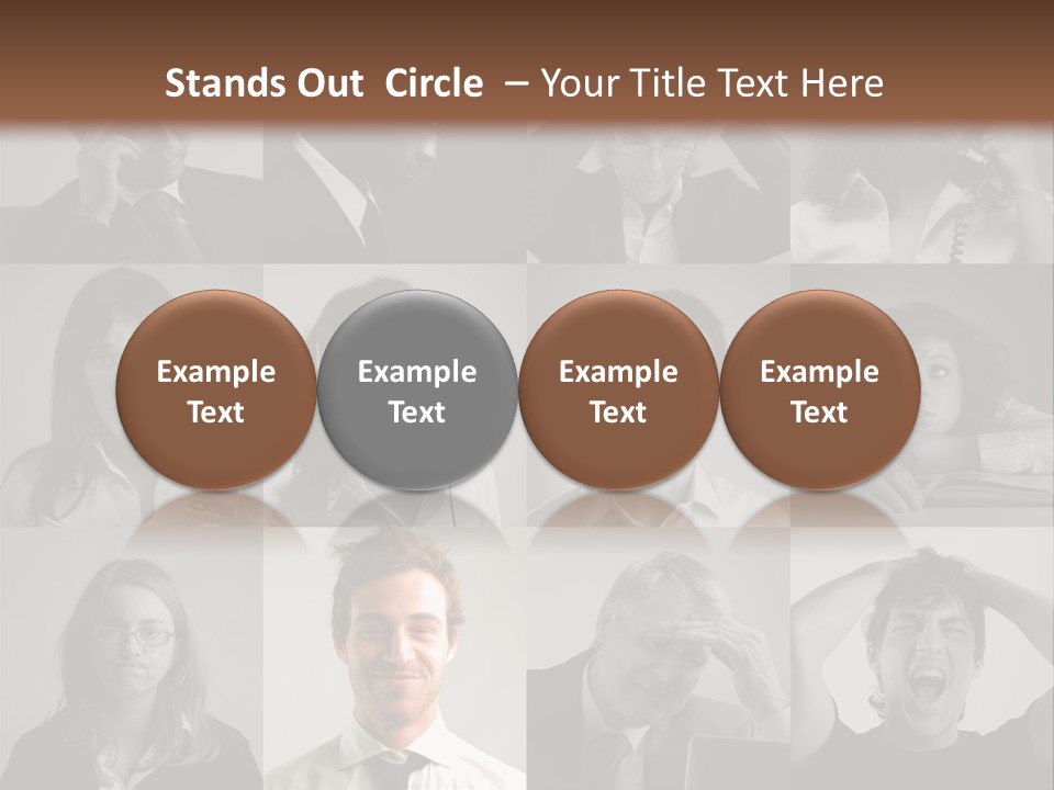 People Staff Man PowerPoint Template