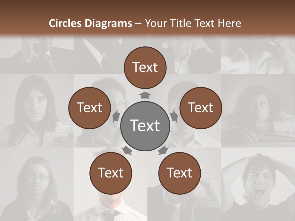 People Staff Man PowerPoint Template