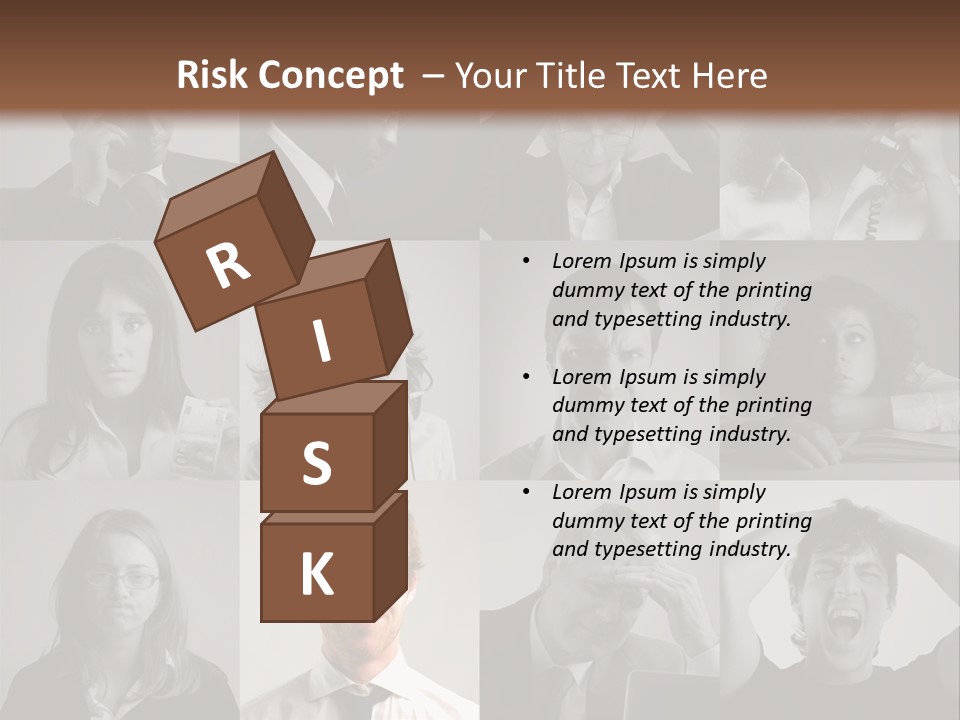 People Staff Man PowerPoint Template