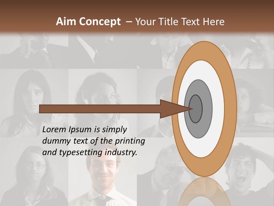 People Staff Man PowerPoint Template