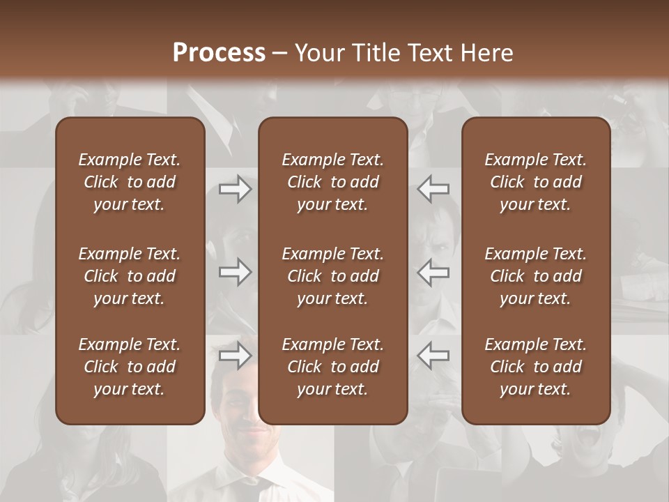 People Staff Man PowerPoint Template
