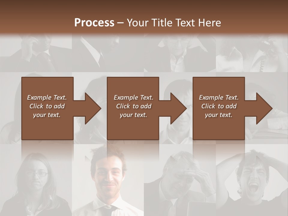 People Staff Man PowerPoint Template
