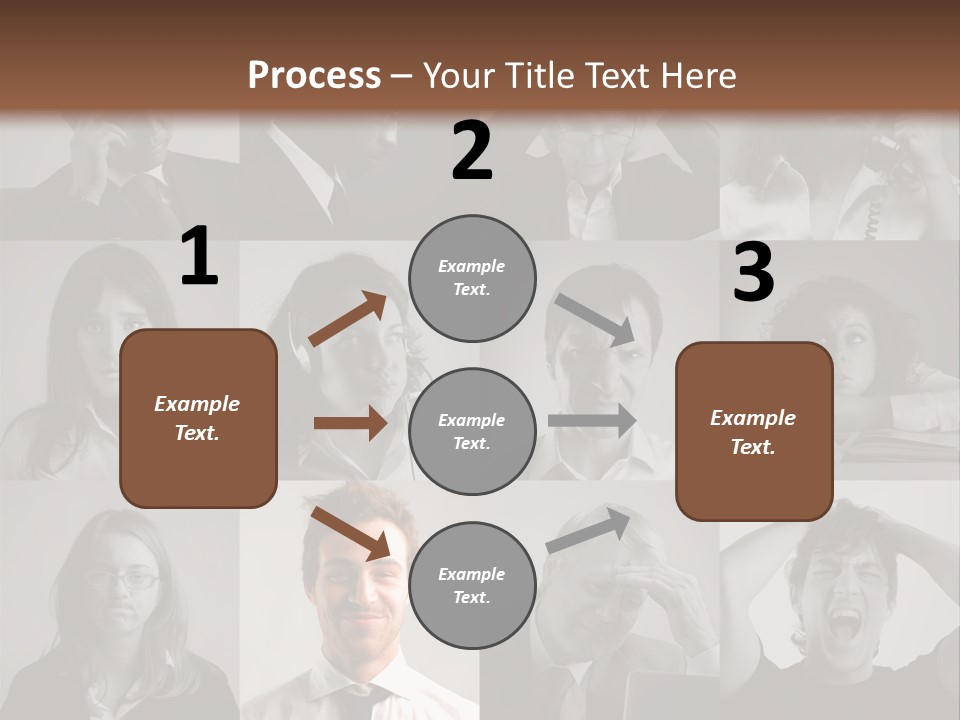 People Staff Man PowerPoint Template