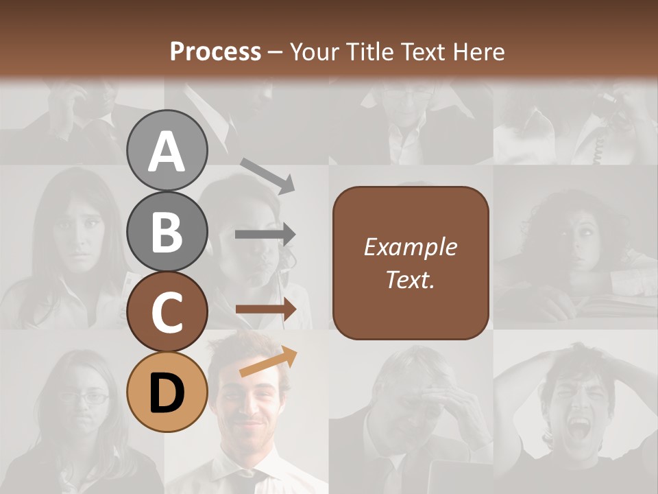 People Staff Man PowerPoint Template