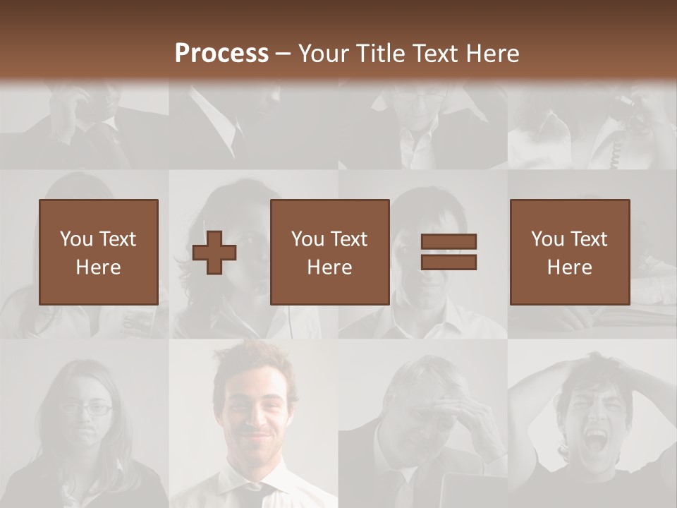 People Staff Man PowerPoint Template