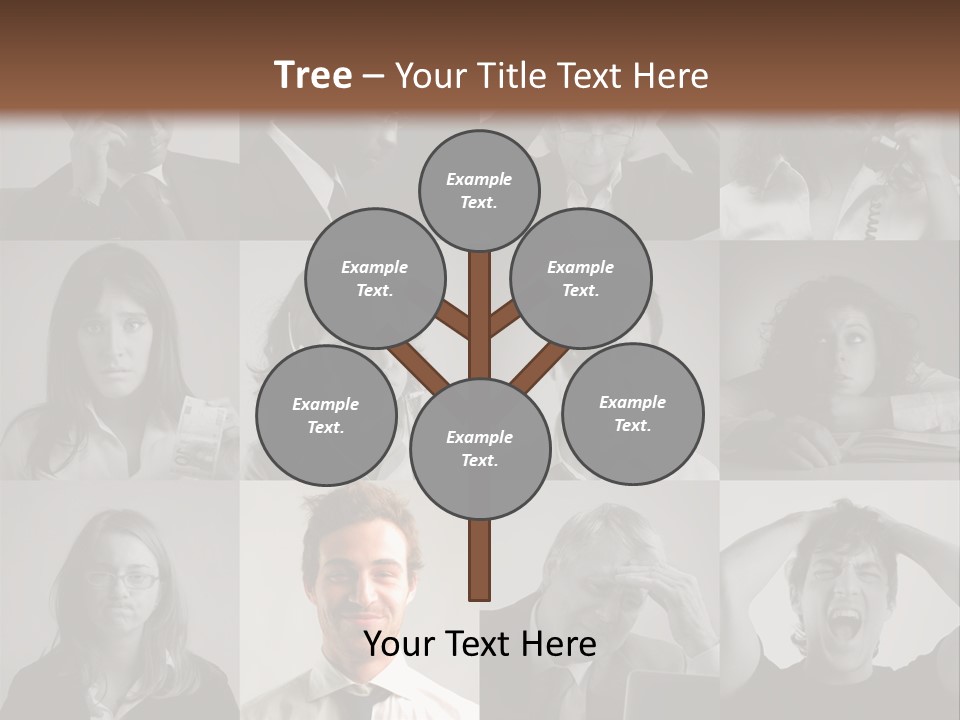 People Staff Man PowerPoint Template