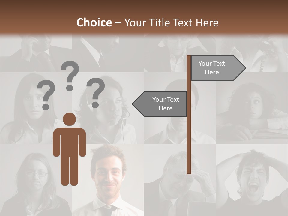 People Staff Man PowerPoint Template