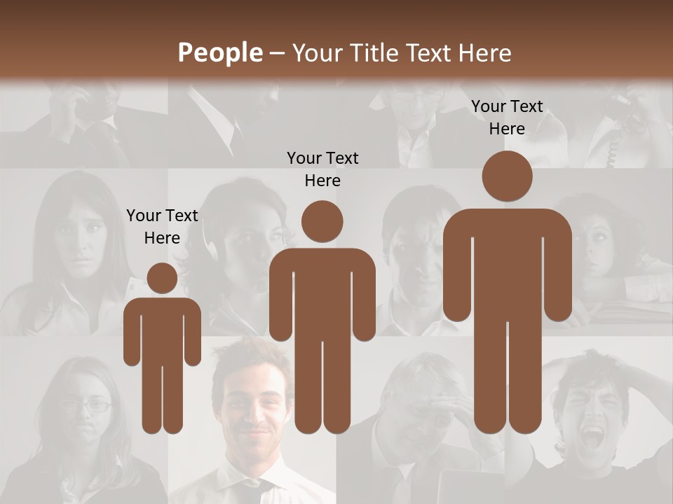 People Staff Man PowerPoint Template