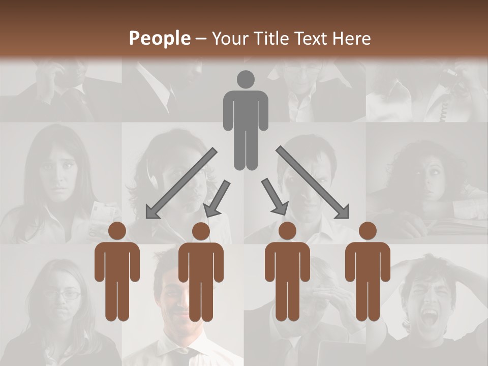People Staff Man PowerPoint Template