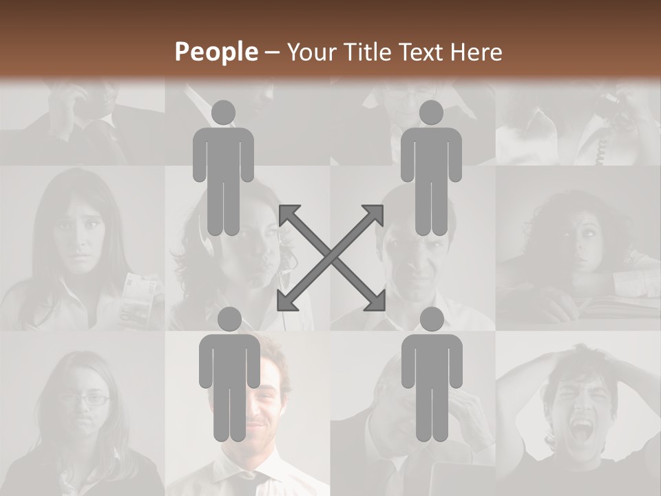 People Staff Man PowerPoint Template