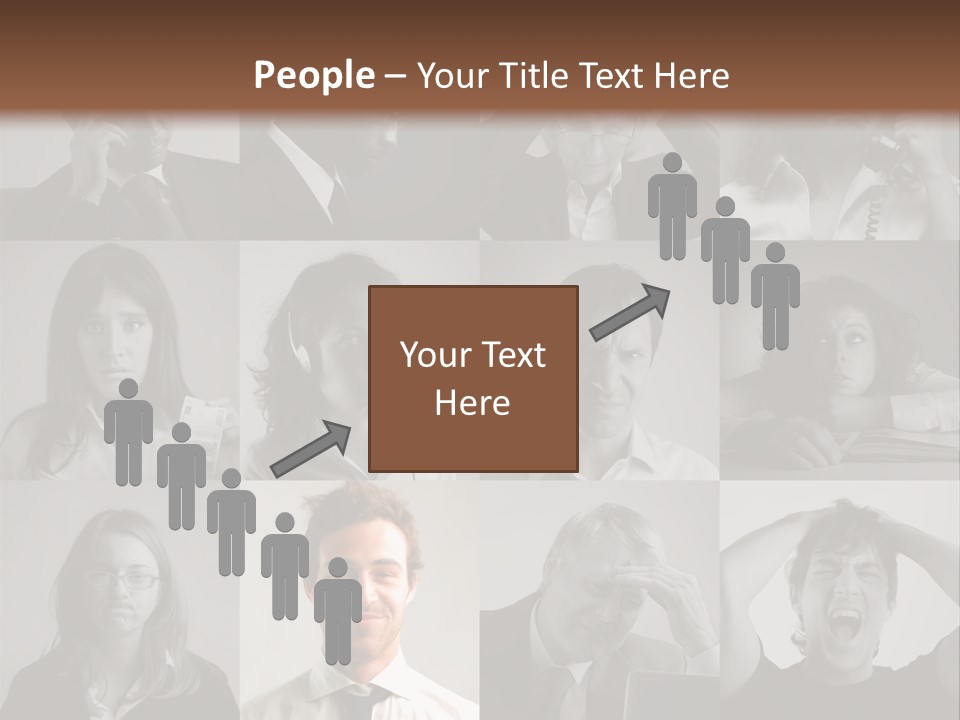People Staff Man PowerPoint Template