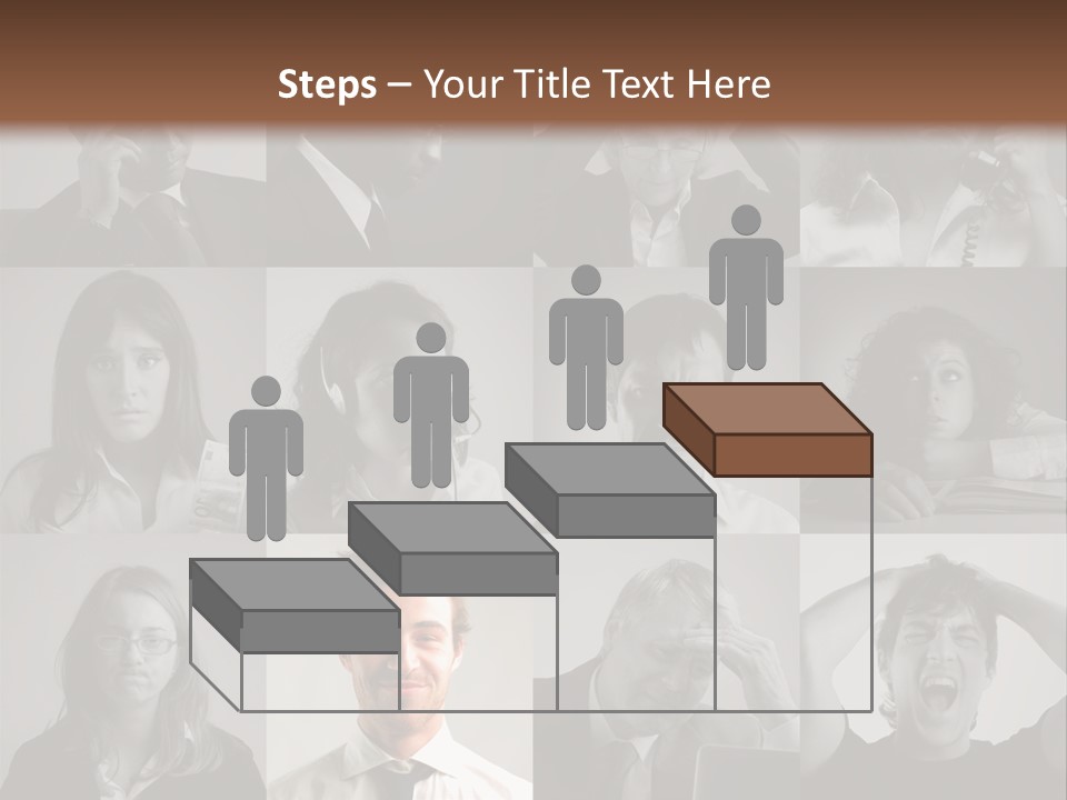 People Staff Man PowerPoint Template