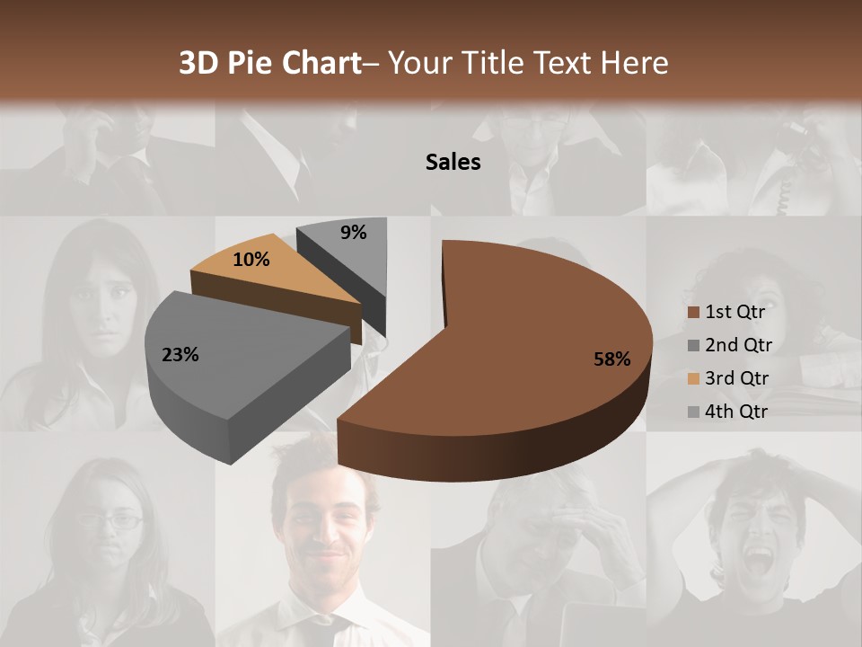 People Staff Man PowerPoint Template