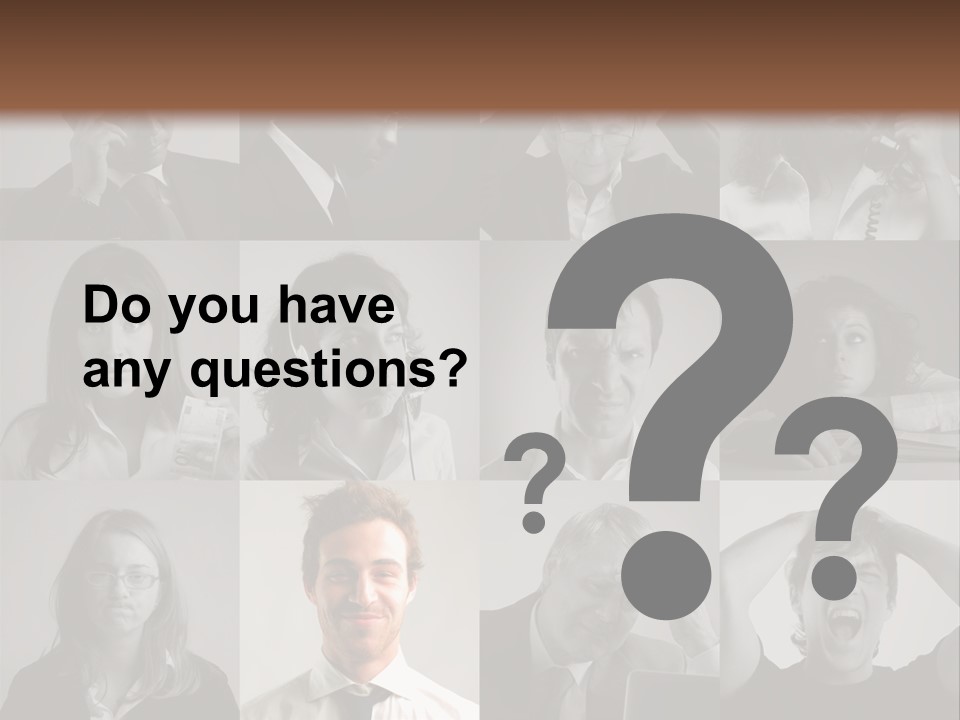 People Staff Man PowerPoint Template