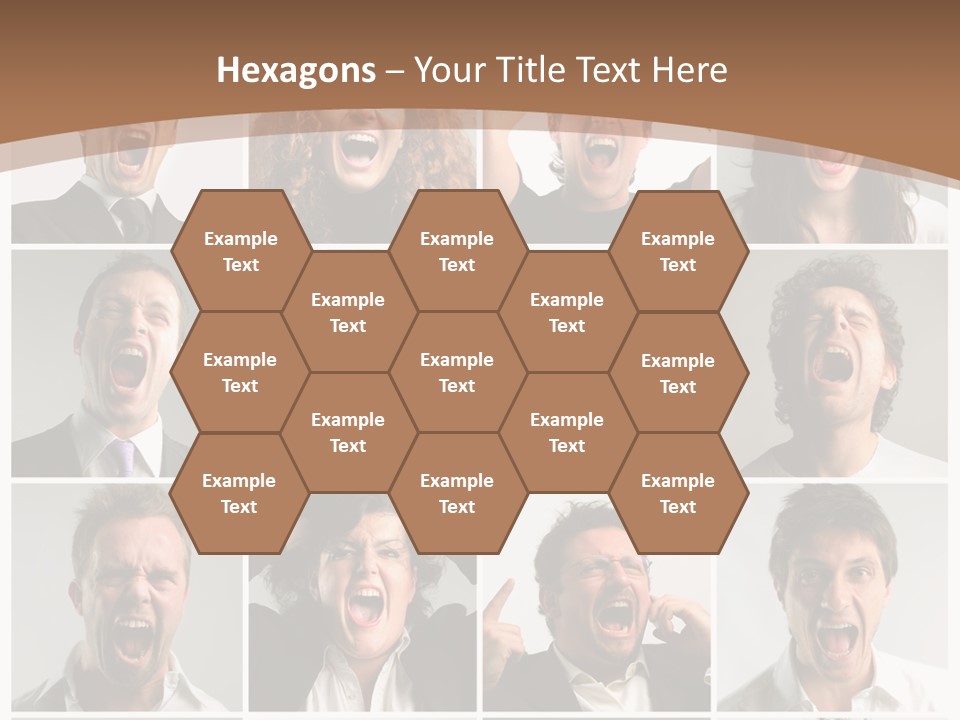 Senior Rage Fury PowerPoint Template