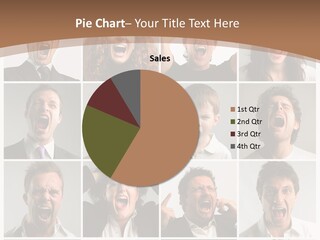 Senior Rage Fury PowerPoint Template